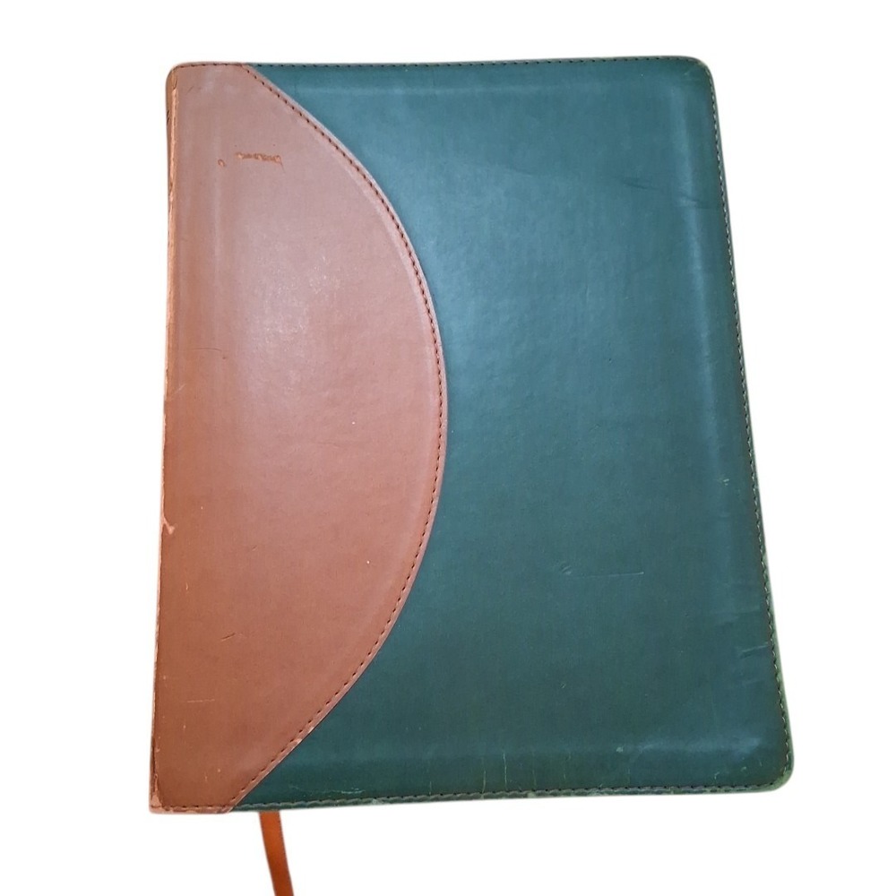 NRSV Wesley Study Bible Green Brown Imitation Leather Abingdon Press 2009 READ